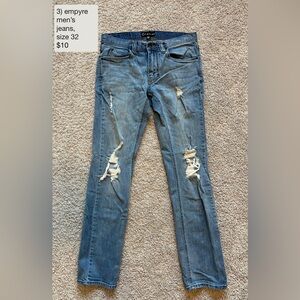 Empyre Light Blue Distressed Skinny Jeans